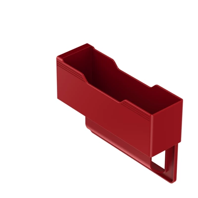 Car storage bag/box – Car Seat Gap Storage - short-vitality-red