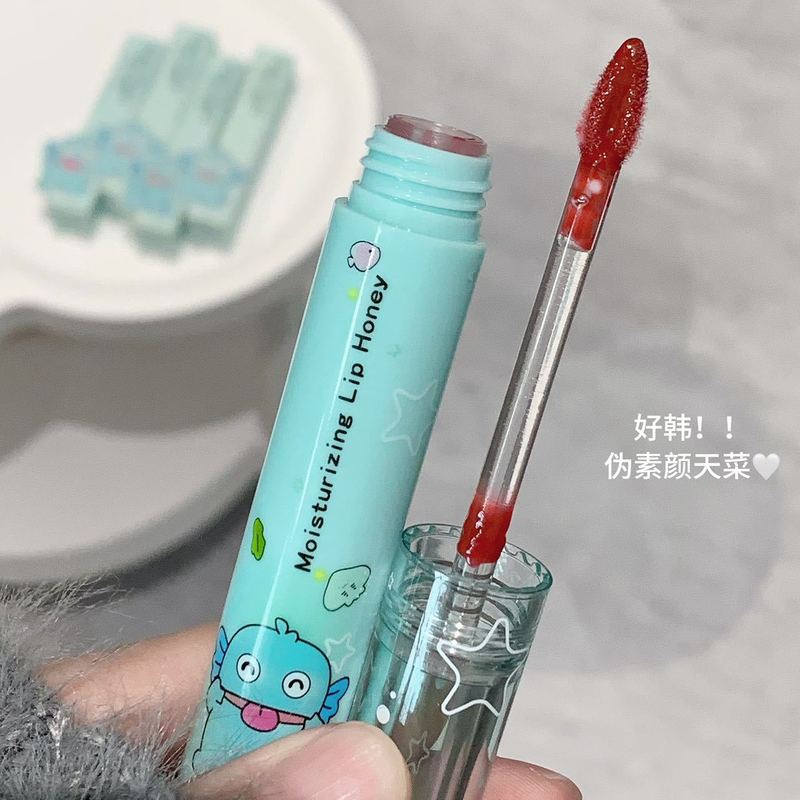 かわいいペットの醜い魚保湿水光ミラー純粋な欲望リップ釉薬膜形成保湿美白リップエッセンスヌードリップグロス学生|undefined