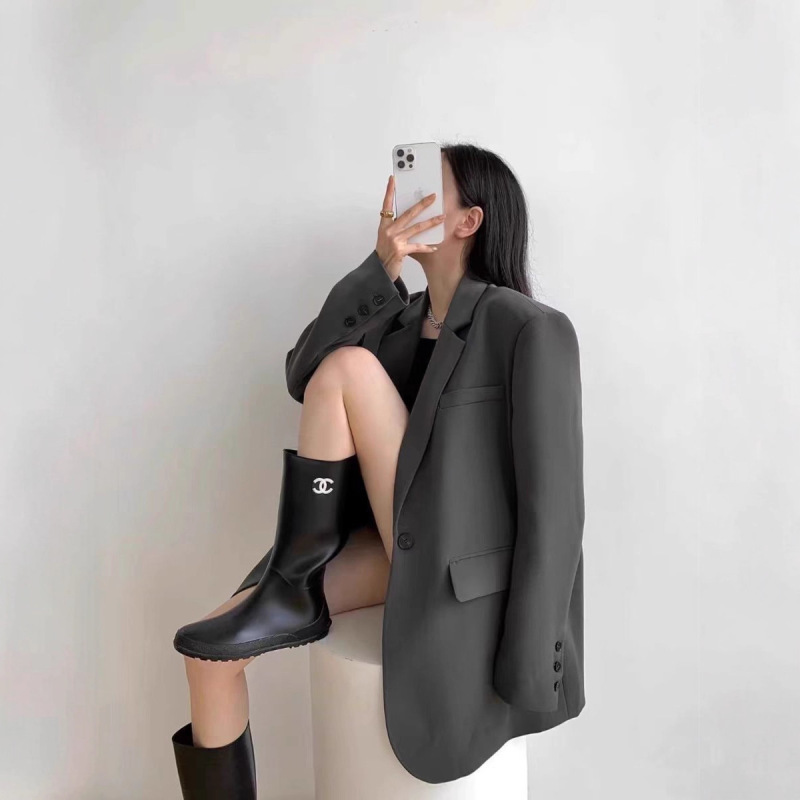 Korean Style Loose Slimming Look Small Suit Women's Fashionable Oversize Suit Casual Versatile High-End Jacket