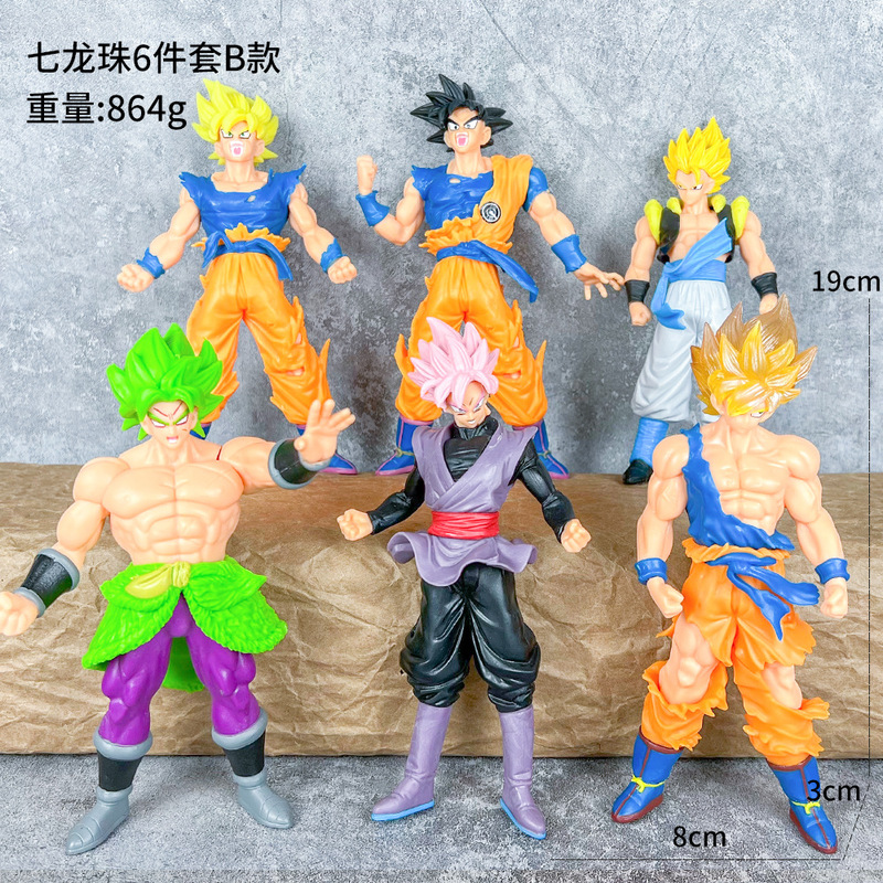 ドラゴンボールの手作りアニメ孫悟空ベギトサイヤ人悟吉塔模型の置物潮遊び周辺のクロスボーダーバッチ|undefined