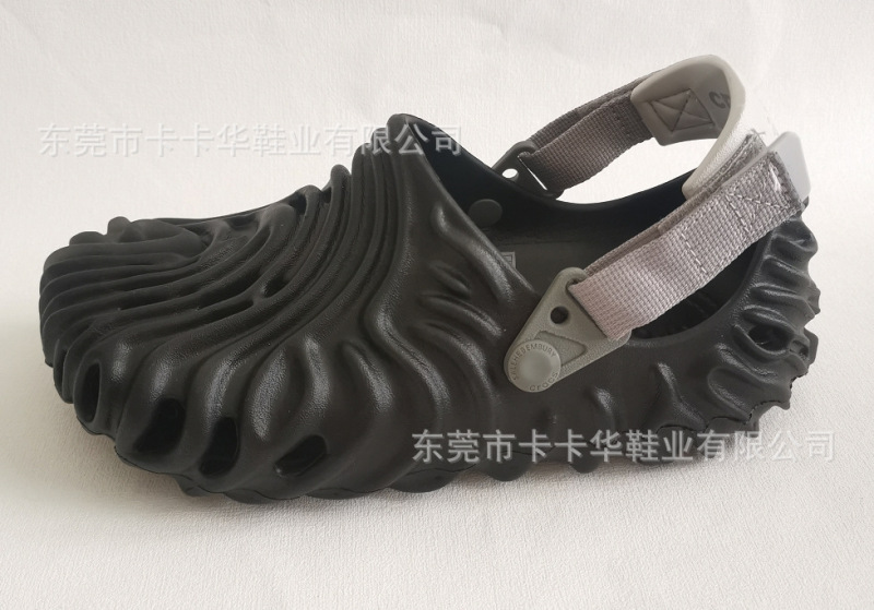 新款夏季激浪指纹洞洞鞋直销防滑男女透气沙滩凉鞋可|undefined