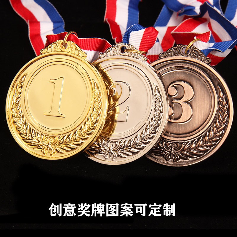 Fabricante de medallas personalizadas para diversos eventos deportivos, placas metálicas, medallas de oro, plata y bronce universales de gran venta transfronteriza para competiciones.