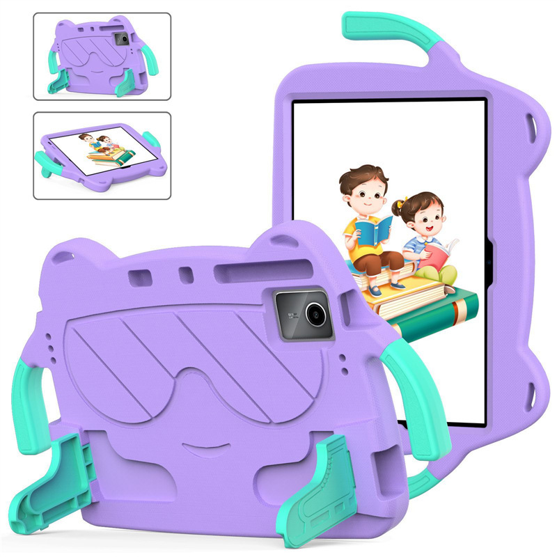 Cross-Border Applicable Lenovo Xiaoxin Pad11 Protective Case Tab M11 Hard Pc Handle Eva Anti-Fall Stand Protective Case