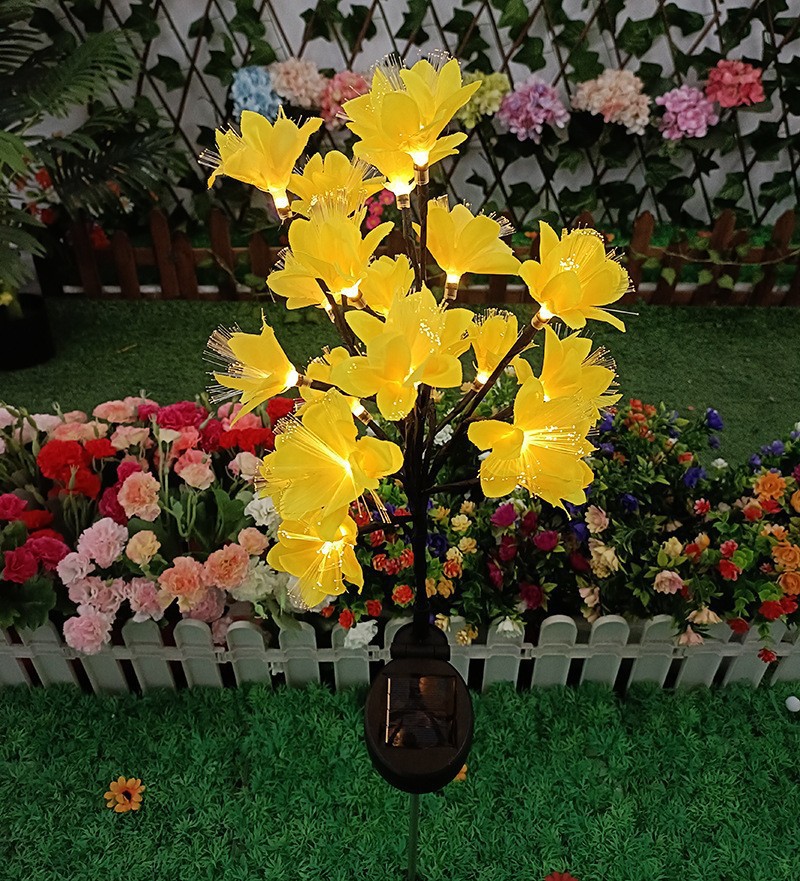 따뜻한 연노랑 동백꽃 [솔라-8 모드]