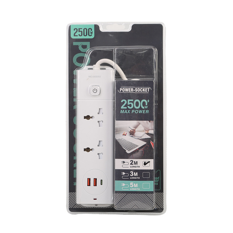 Tarjeta de absorción de alta frecuencia 2USB + 1PD Estándar británico Estándar europeo Estándar americano Vestido neutro Dubai Arabia Saudita comercio exterior