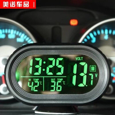 electronic watch for vehicles, with – Car thermometer