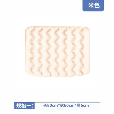 Vehicle-mounted inflatable bed – Leveling Pad Suv Special Trunk - beige-trunk-booster-pad-8060-6cm-1-repair-kit