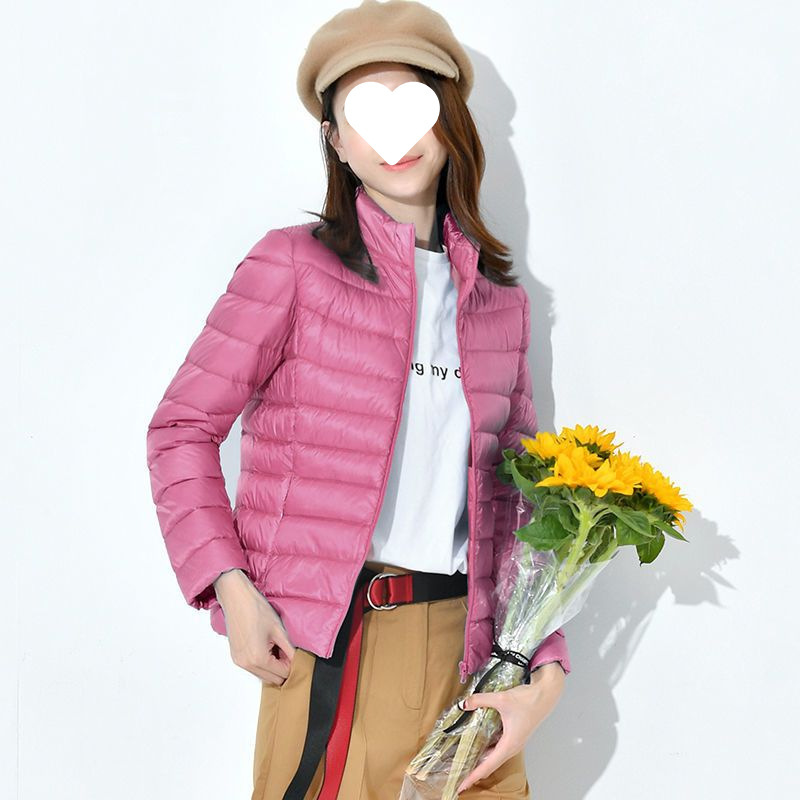 핑크(스탠드 칼라)