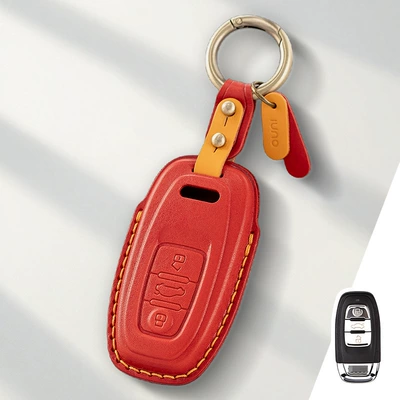 Car key bag — Q5L/A6L/A3/Q3/Q2L/A5/A7L/Q7/A3L/A8/Q4 Car Keys - b-red