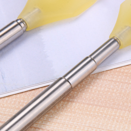 Stainless steel portable retractable itch scratching household four-section scratching rake without asking for help scratching the itch artifact