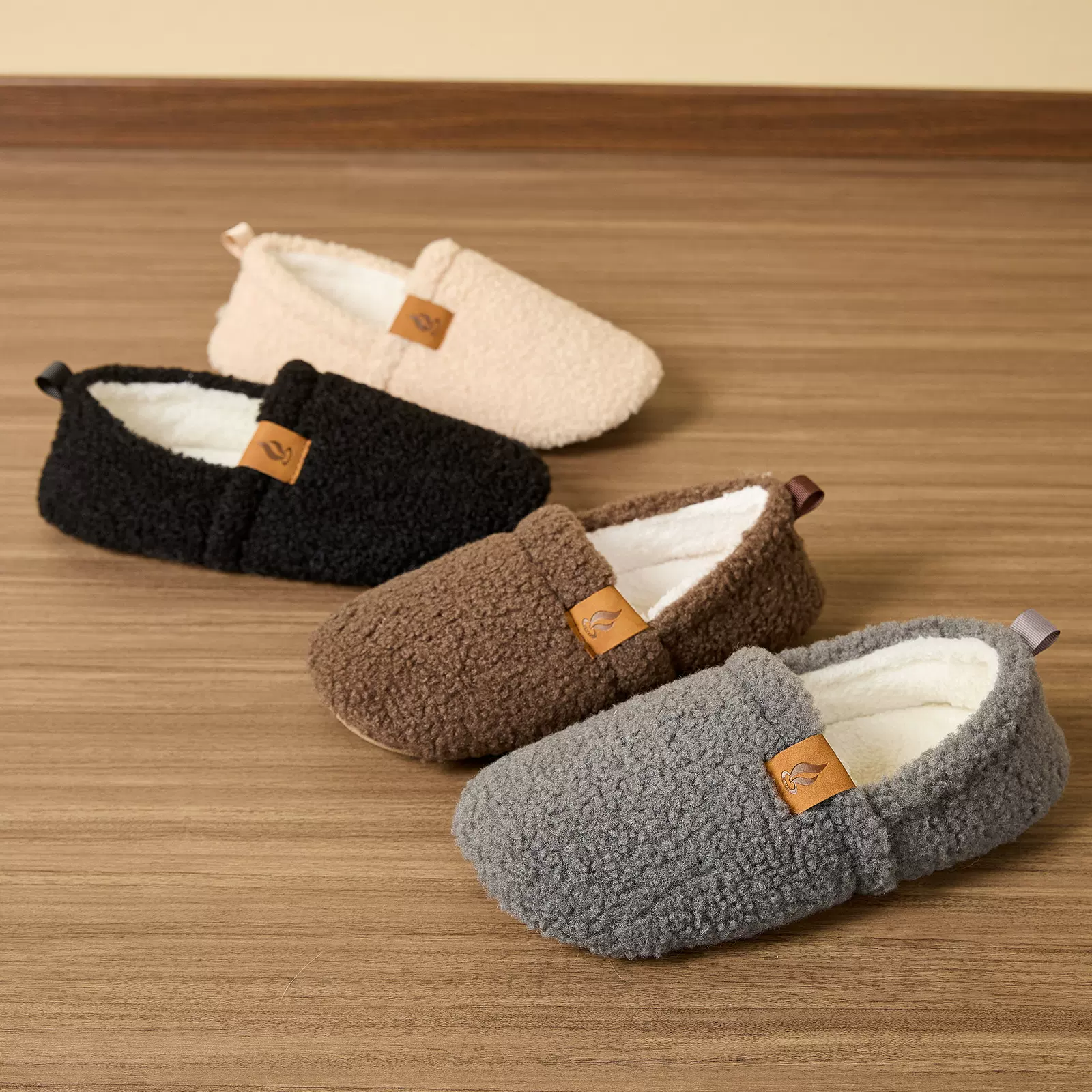 跨境新款室内保暖家居棉鞋防滑保暖棉拖鞋冬天加厚月子鞋外贸批发