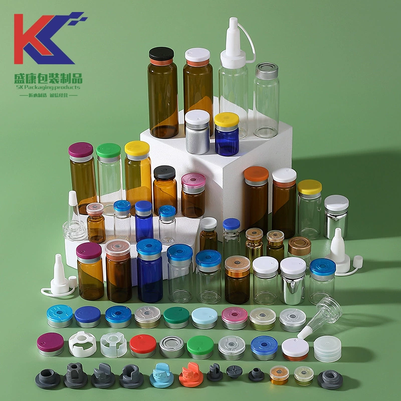 Фабричная бутылочка для салата 2 мл-30 мл, прозрачная ампула для косметики, флакон для лиофилизированного порошка, коричневый стеклянный флакон.