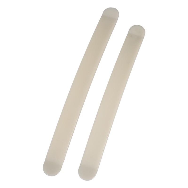 Factory supply plastic strip sports protection pp plastic support strip waist protection elbow protection White small curved strip support strip