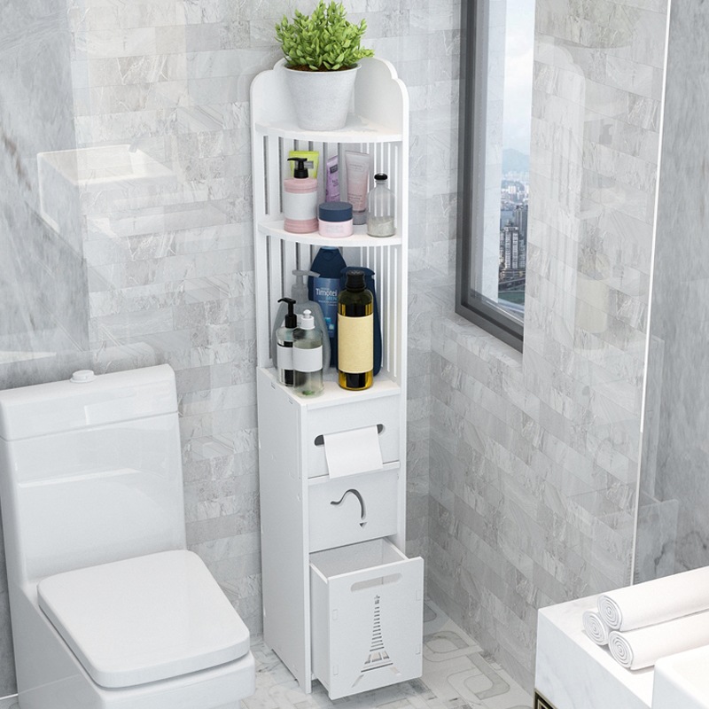 Buy quality Bathroom Rack Floor Mounted Toilet Storage Toilet