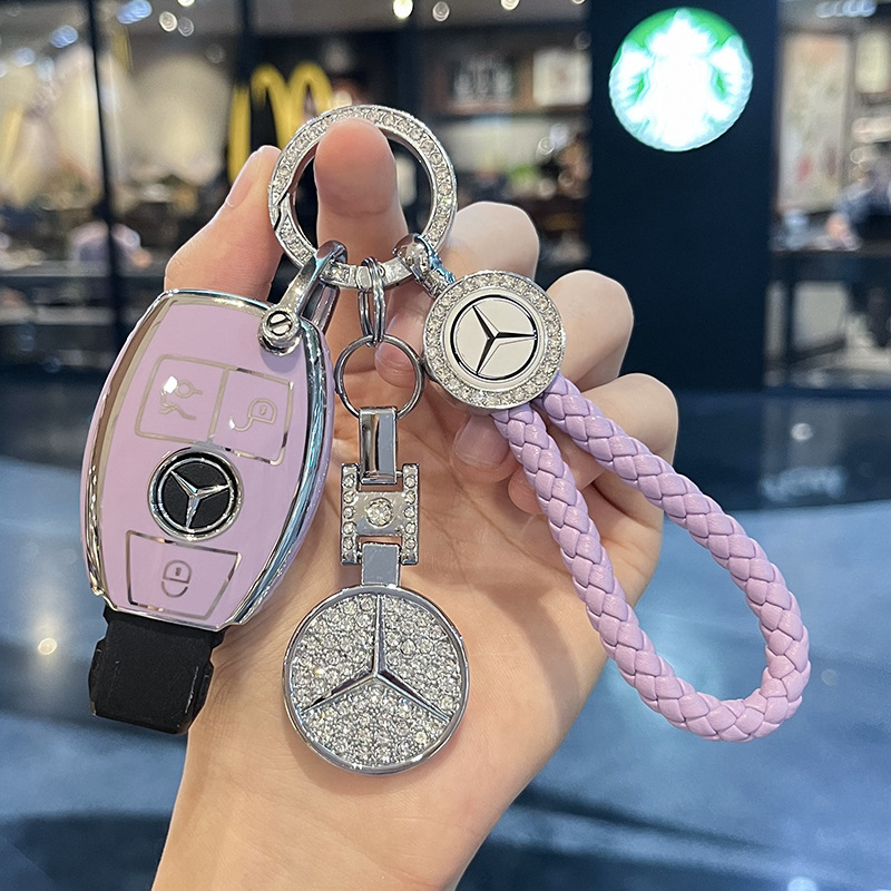 Mercedes V-Class Key Cover Vito Protective Case Cla Diamond Style S-Class Glc Car E-Class C-Class Key Holder Cls Premium Case