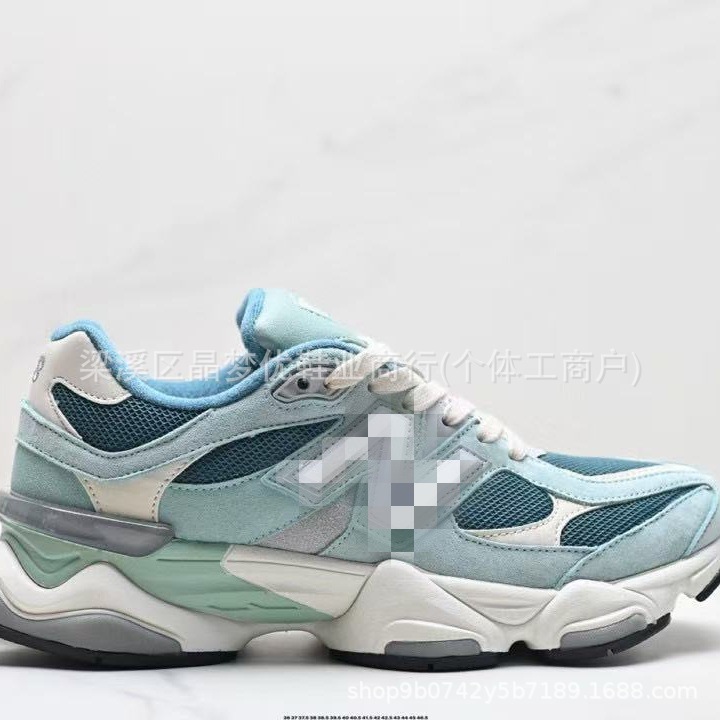 Zapatos Putian transfronterizos nb9060 amortiguador universal zapatos de papá aumentaron la altura transpirable de suela gruesa pareja zapatos deportivos casuales