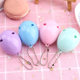 Online Red creative stone scissors cloth guess boxing face changing Egg toy cartoon doll keychain school children's gift