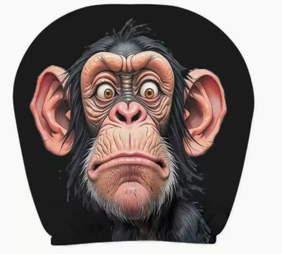 customers, car seat cover, Universal seat cover - angry-monkey-double-sided-printing-1-piece