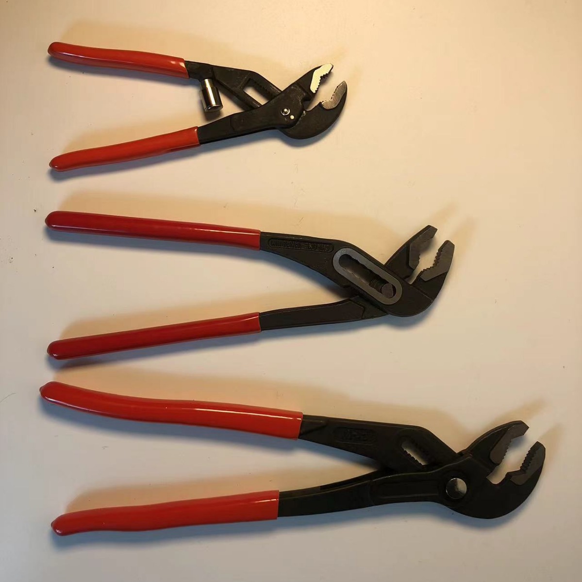 Quick Pump Plumber's Multi-Function Automatic Coating Handle Water Pipe Wrench Adjustable Pipe Wrench Wide Opening Bathroom Water Pipe Wrench