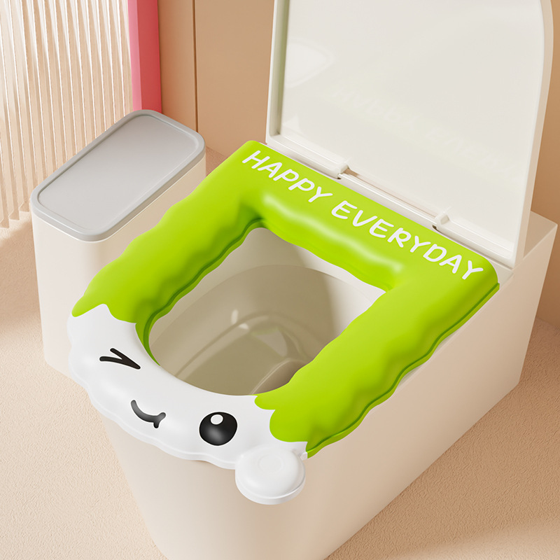 Green toilet, 4.5mm