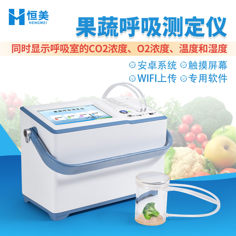 果蔬呼吸测定仪高精度蔬菜果品红外速率检测仪植物强度分析仪
