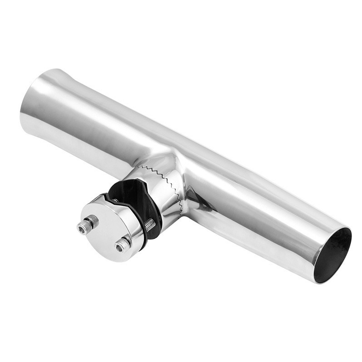 不锈钢鱼竿座 7/8-1寸 1-1/4寸缩管 鱼竿支架 船用五金 游艇配件