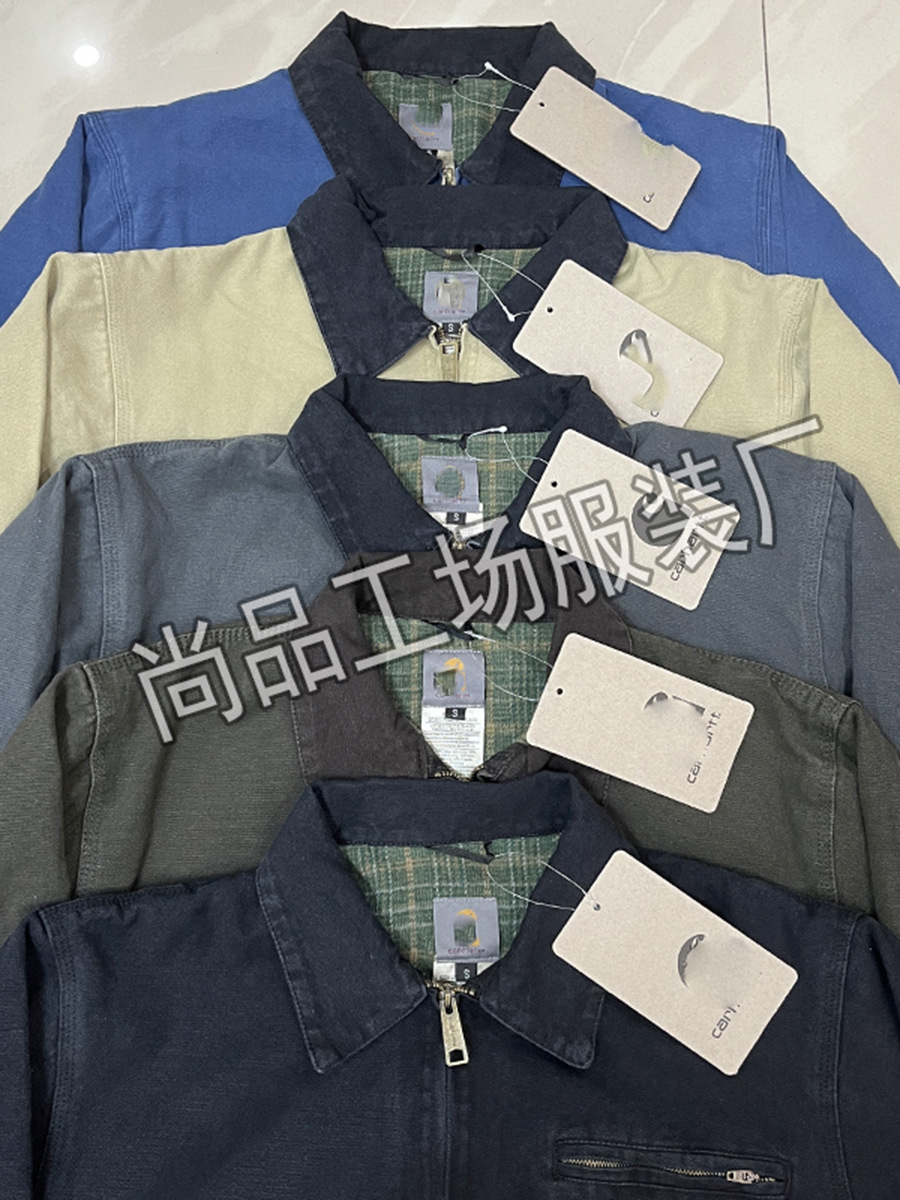 正確版カハT新型J97デロイト重工業水洗いジャケット男性アメリカの定番コートカップル同金