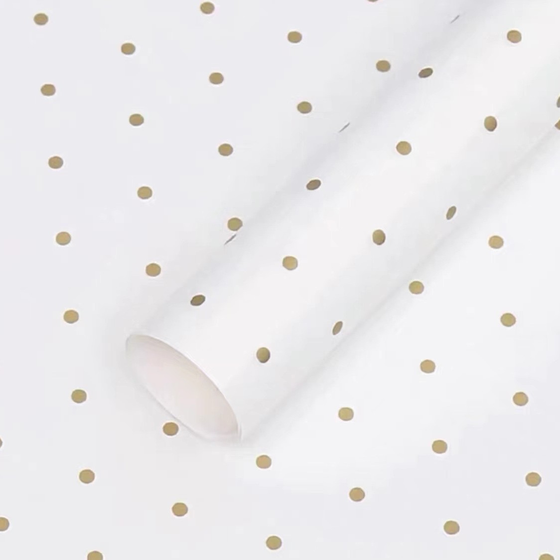 LiZhiRan punto pequeño papel de embalaje de flores frescas papel de embalaje de ramo impermeable material de embalaje personalizado