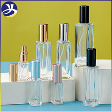 高档5ml玻璃香水瓶空瓶10ml螺口方形香水分装瓶化妆品喷雾瓶小样