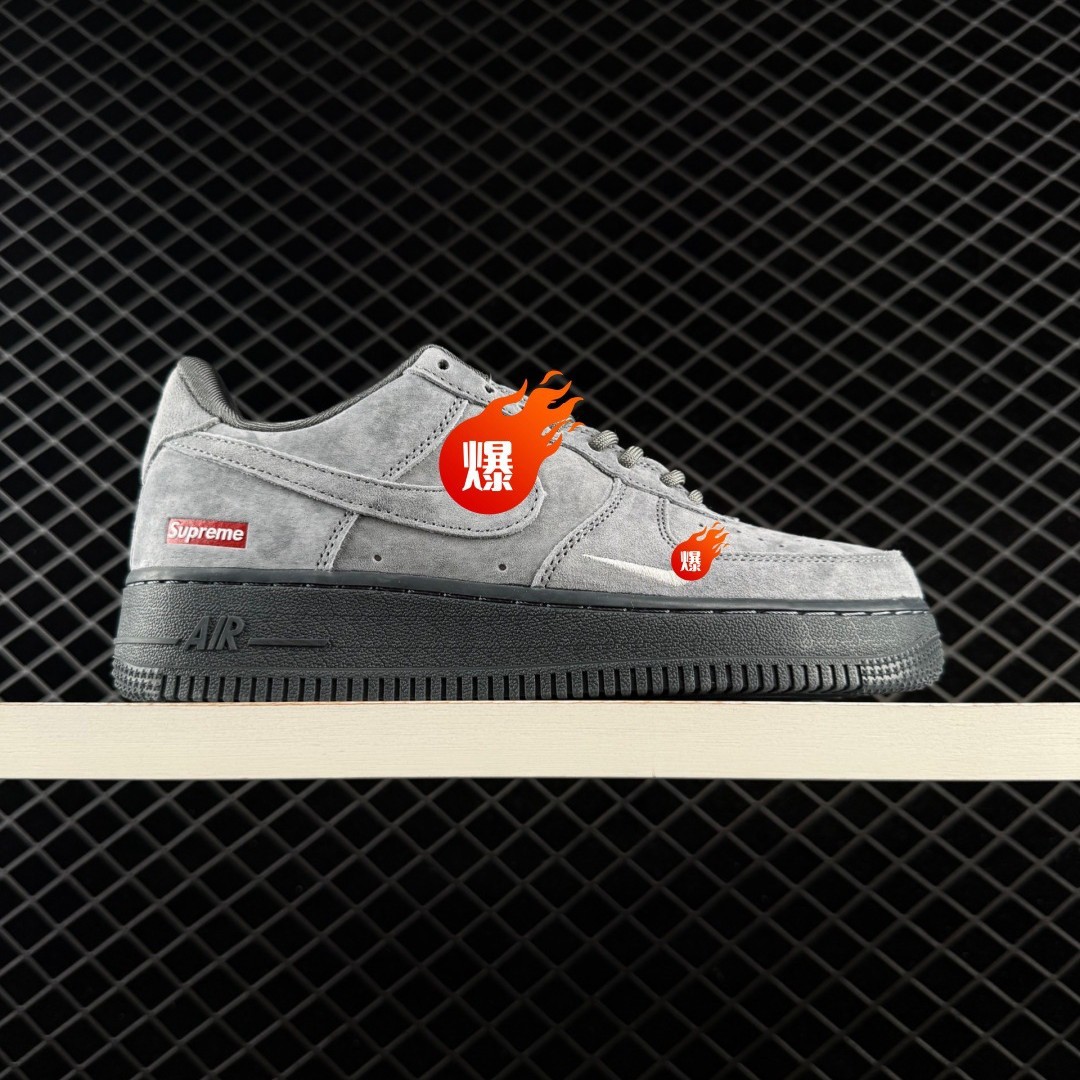 Putian Supreme AIR FORCE 1 '07 Unisex Low-Top Co-Branded Sports Sneakers DV0788-103