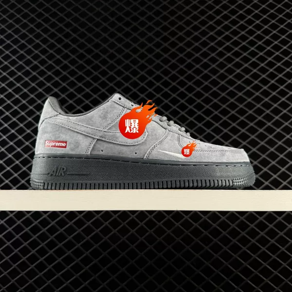 Putian Supreme AIR FORCE 1 '07 Unisex Low-Top Co-Branded Sports Sneakers DV0788-103