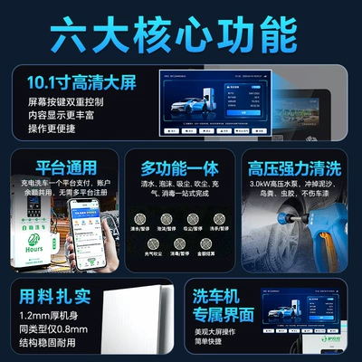 Shared Car Washing Equipment, Coin-Operated – Car washing machine