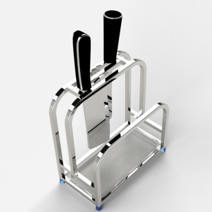 Stainless Steel Knife Holder Cutting Board Rack Kitchen Storage Rack Supplies Chopping Board Storage Rack Knife Holder Knife Rack