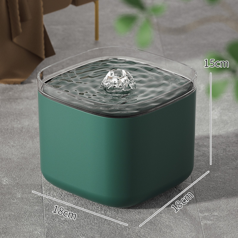 Dispensador de agua para gatos con filtración automática, circulación de agua viva para perros, dispensador de agua para perros de gran capacidad, dispensador de agua inteligente para mascotas, venta al por mayor.