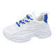 European Station Torre Shoes Women's 2024 Spring and Autumn New Thick Bottom Mesh White Shoes Casual Breathable Inner Height Increasing sneaker