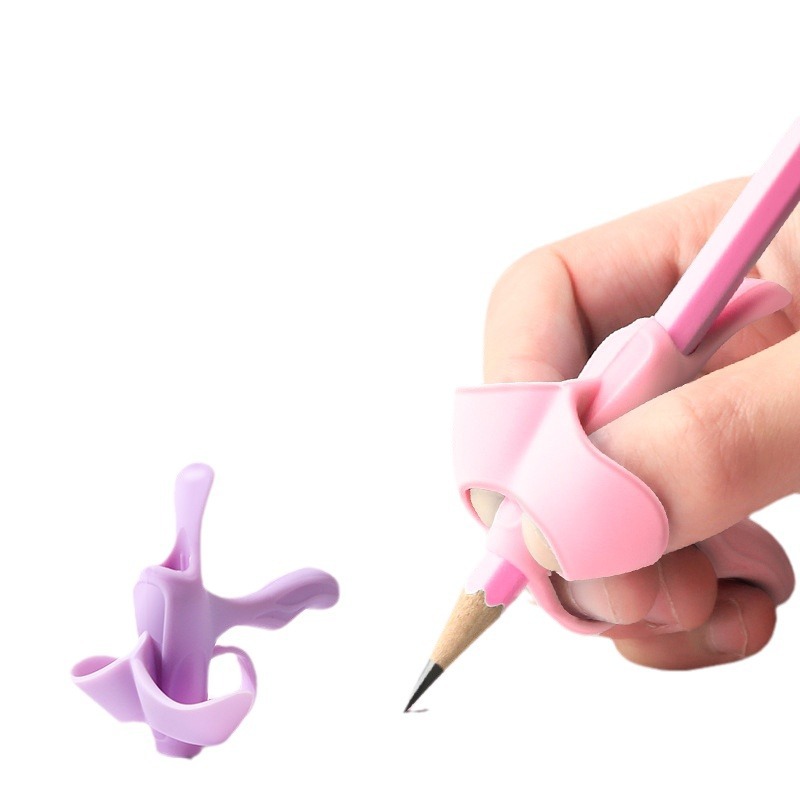 Lápiz titular cinco dedo corrector Escuela Primaria kindergarten principiante lápiz control pluma entrenamiento bebé aprendizaje escritura artefacto