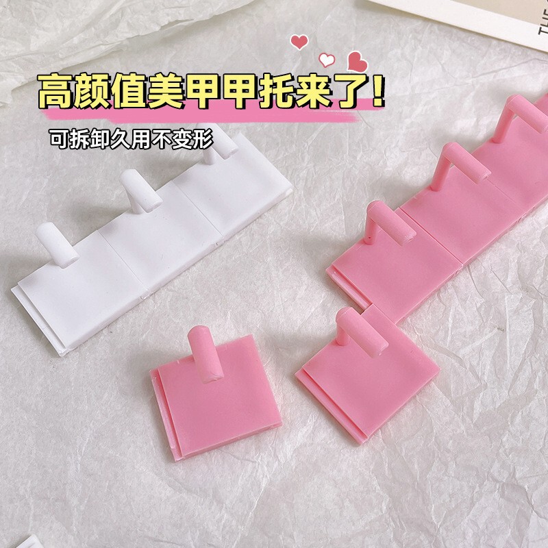Japanese Manicure Practice Stand for Beginners Nail Fixing Bracket Removable Clay Set Manicure Nail Tray Base Japanese Manicure Practice Stand for Beginners Nail Fixing Bracket Removable Clay Set Manicure Nail Tray Base