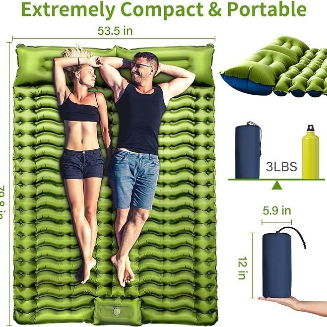 Double Camping Inflatable Mattress