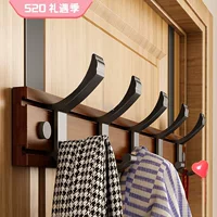 W8 door rear clothes hanger wall hanging without holes on the wall storage enclosure door hanging on the bedroom door