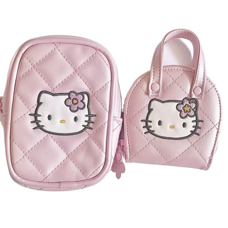Hello Kitty, японский милый органайзер-сумка для карт, камера, сумка для аксессуаров