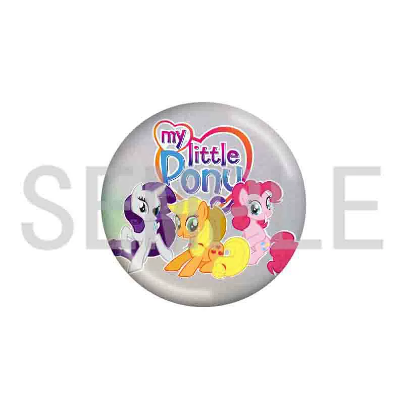 Старшая деталь Little Ma Bolly 75 Двойная вспышка Панель Значок Bad My Little Pony, Hyatt, Ziyue Yunbao Apple Jiaer
