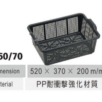 周转方盆收餐车塑料箱方盆滤菜盆碗盆收纳盆餐车盆洗菜蓝胶箱
