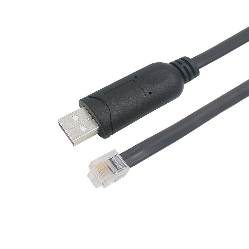 Energy storage debugging cable USB RS232 to RJ11 RJ12 new energy lithium iron phosphate battery upgrade download string