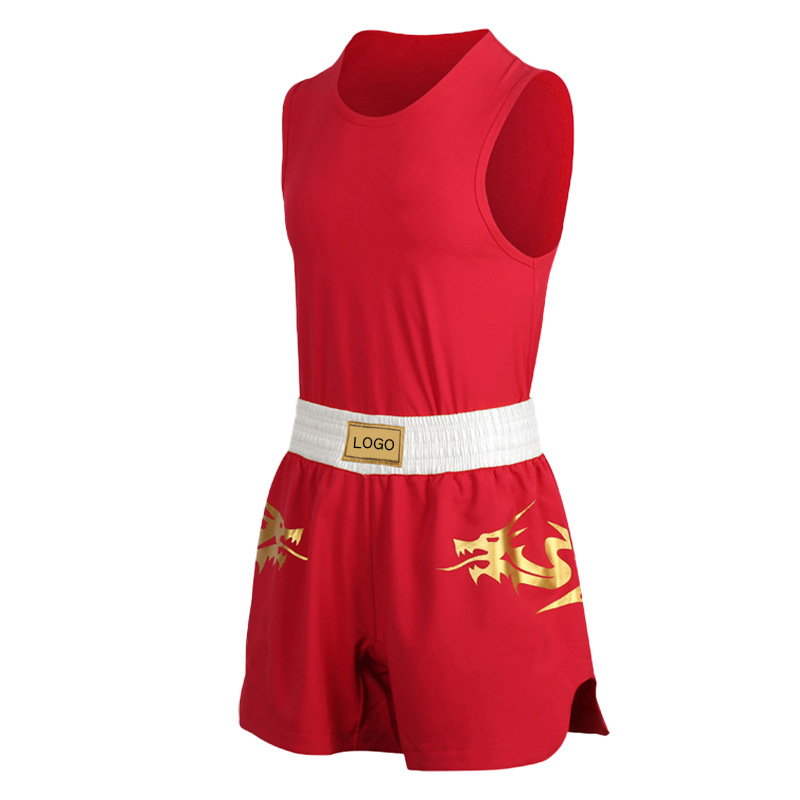 Sanda Martial Arts Clothing, Fighting Sanda Suits, Combat Training Suits, Boxing Suits, Martial Arts Pants, Muay Thai Shorts for Children