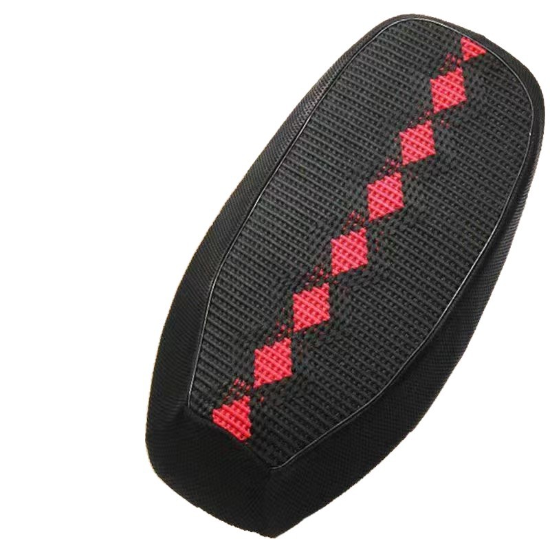 cubierta de asiento solar para automóvil eléctrico cubierta de asiento de motocicleta cubierta de asiento de hielo aislante de calor y ventilación cubierta de asiento de hielo aislante de verano