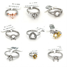 s925��������6.5mmԲ��Īɣ��ָ����������diy���г���ֱ������
