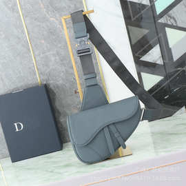 D奥男士单肩包爆款背包马鞍肩背包斜挎包图片实拍