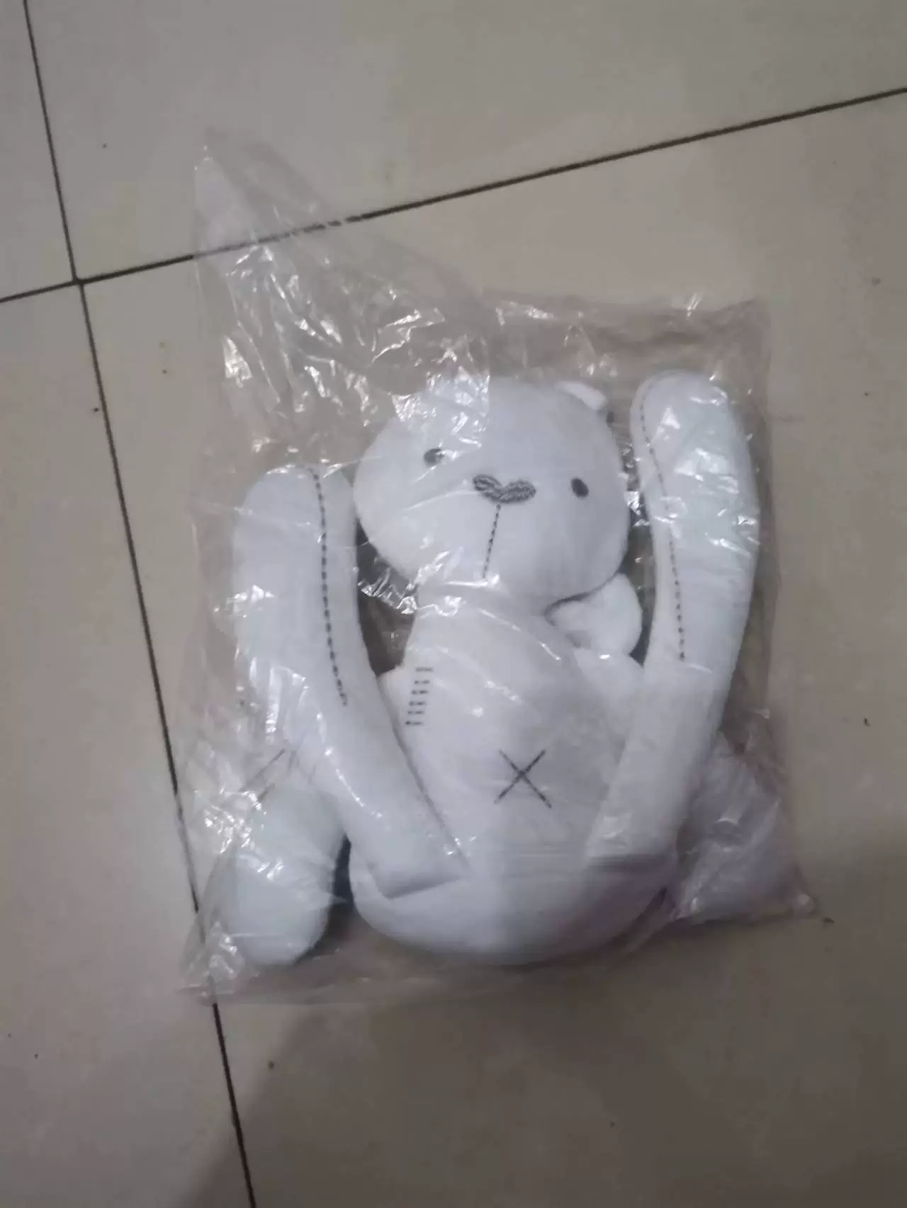Rabbit, doll for baby, appeases toy