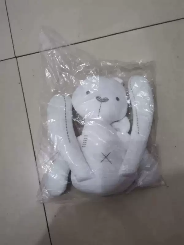 Rabbit, doll for baby, appeases toy