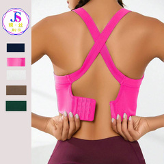 Alibaba.com seamless yoga bra training fitness sports bra shockproof shaping women's yoga bra